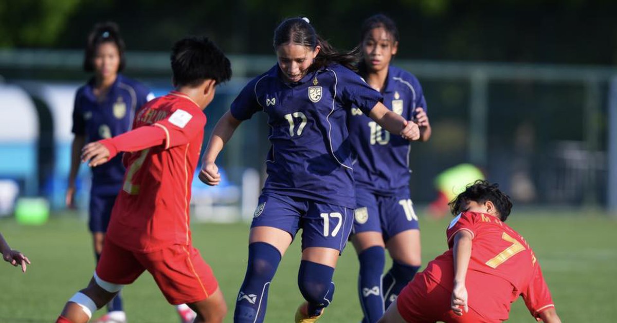 Thắng kịch tính U.17 Myanmar, Thái Lan tạm vượt Việt Nam lên đầu bảng VCK U.17 nữ châu Á