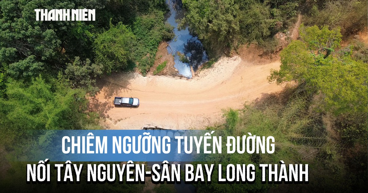 Cận cảnh tuyến đường nối Tây Nguyên – sân bay Long Thành sắp mở rộng 8 làn xe