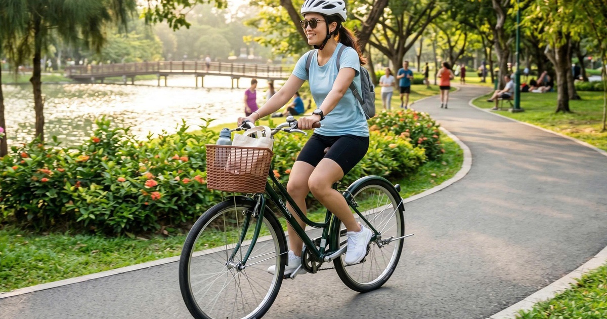 Đạp xe mỗi ngày: Thói quen đơn giản giúp tim khỏe, đường huyết ổn định