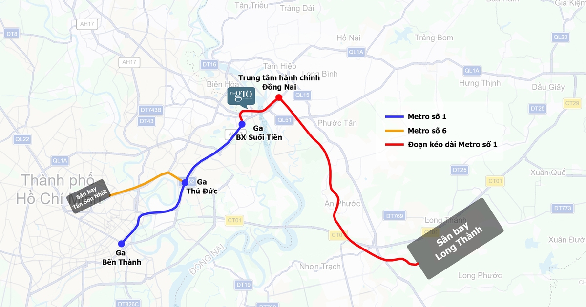 "Sức hút" The Gió Riverside nhờ liền kề 2 ga metro, kết nối 2 sân bay quốc tế
