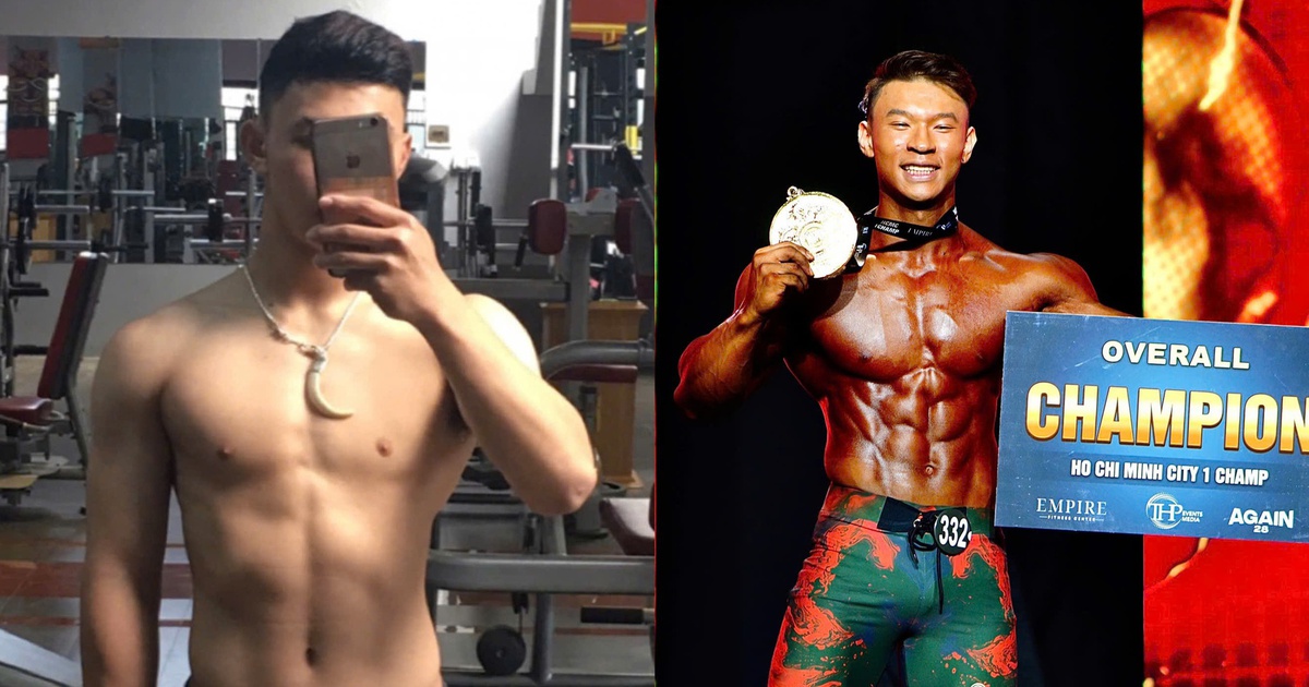 Tăng cân hiệu quả: Gần 50 kg, chàng trai đoạt hơn 15 huy chương vàng thể hình
