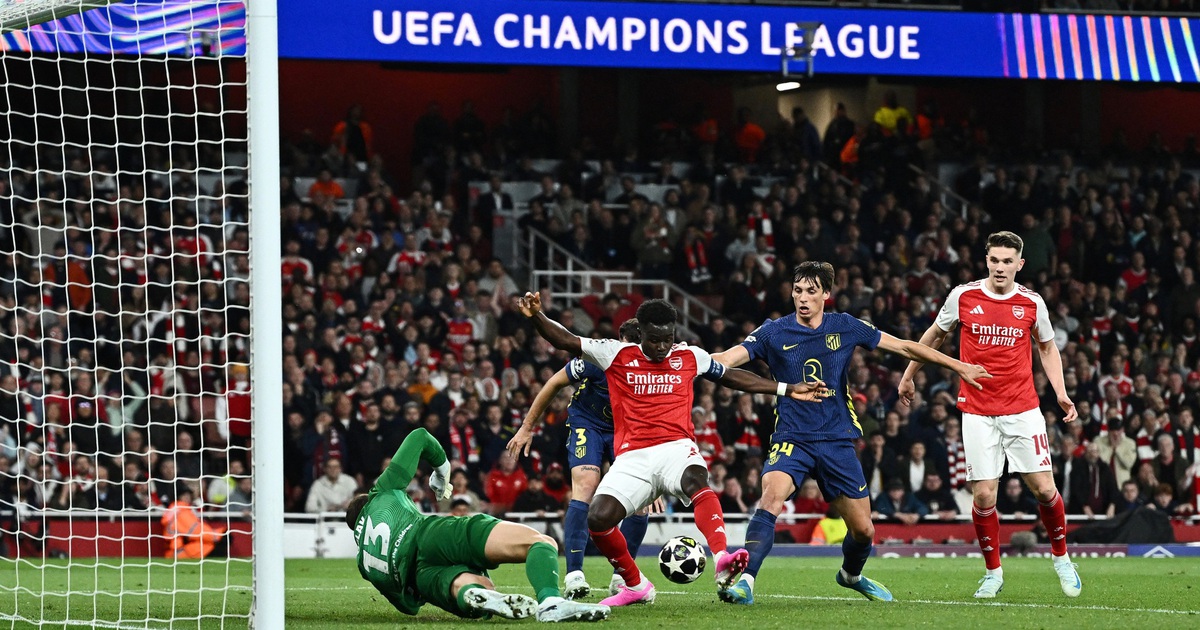 Thắng kịch tính Atletico Madrid, Arsenal thẳng tiến chung kết Champions League
