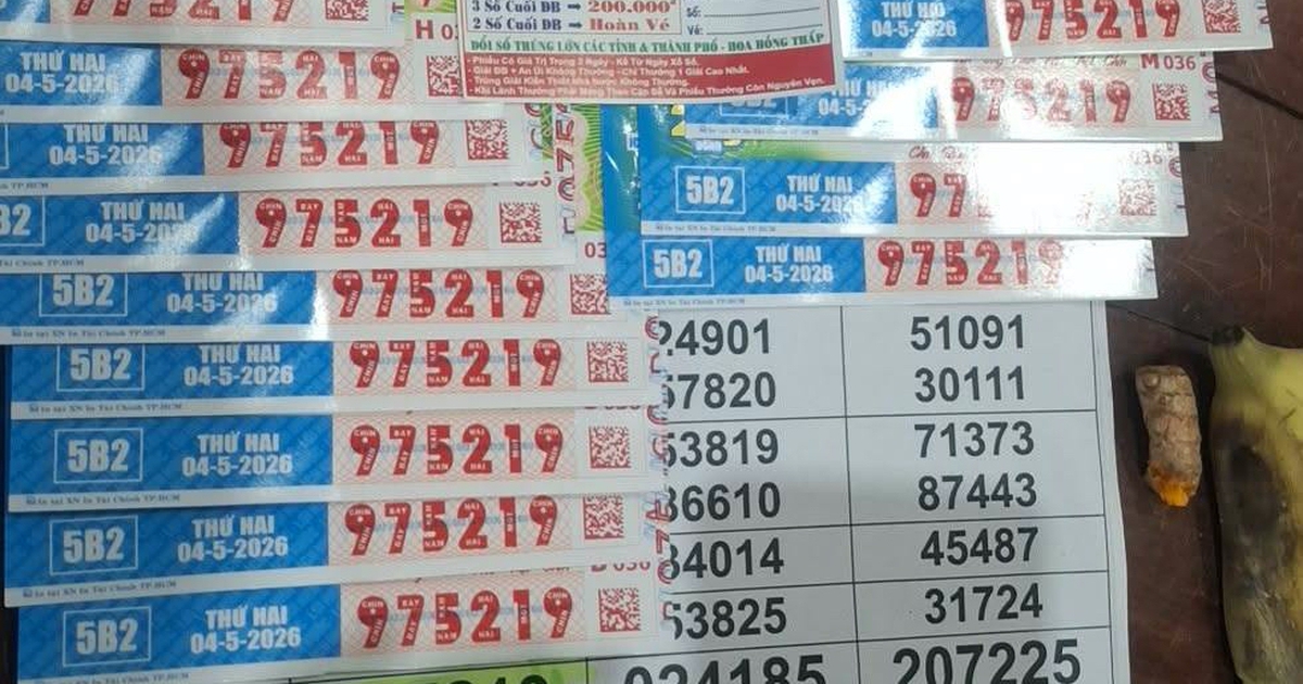 Mua dãy số ngẫu nhiên, người phụ nữ trúng 32 tỉ xổ số miền Nam đài TP.HCM