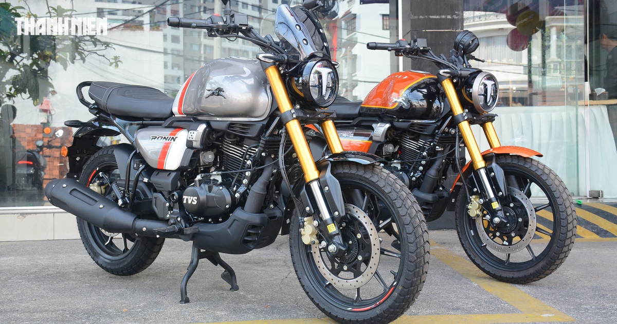 Mô tô cổ điển 225 phân khối TVS Ronin về Việt Nam, giá thấp hơn Yamaha XS155R