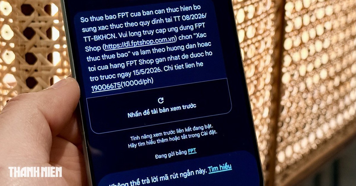 Bắt đầu khóa SIM một chiều với thuê bao chưa xác thực