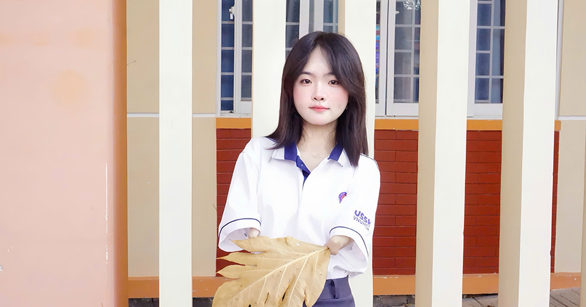 Trái tim đầy khát vọng của cô gái thiếu đôi tay lành lặn