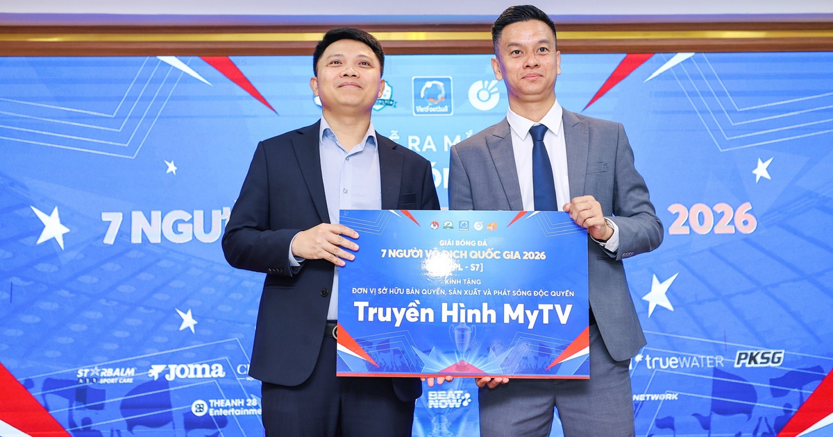 VPL-S7 ra mắt, khẳng định vị thế hàng đầu của bóng đá 7 người Việt Nam
