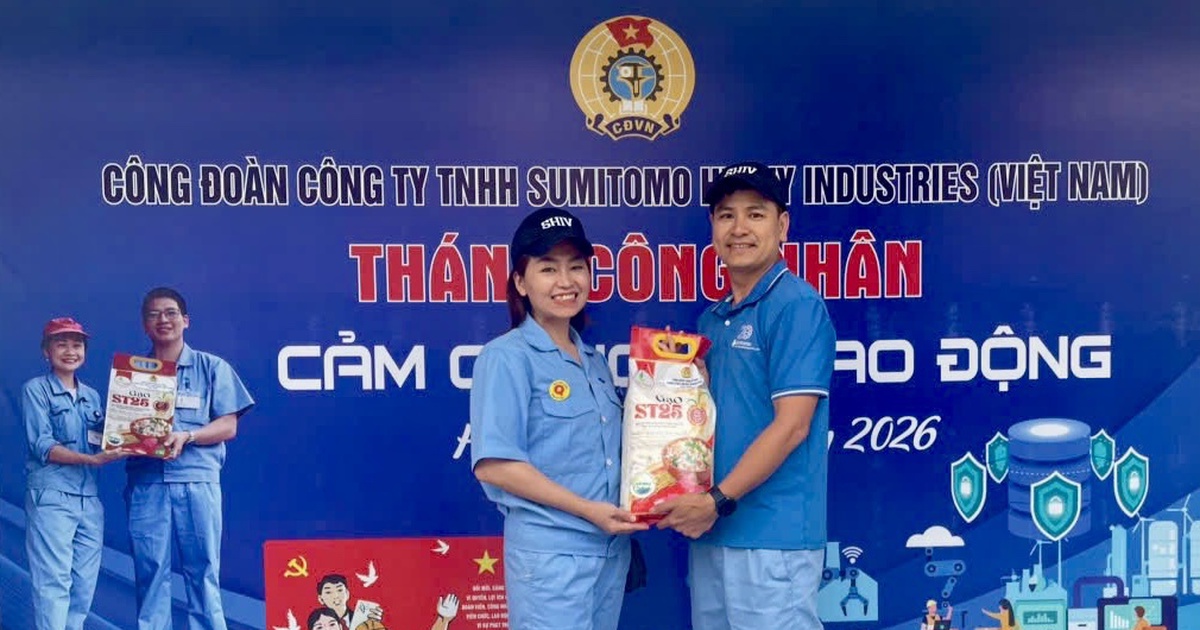 Quà nhỏ, ý nghĩa lớn trong Tháng Công nhân