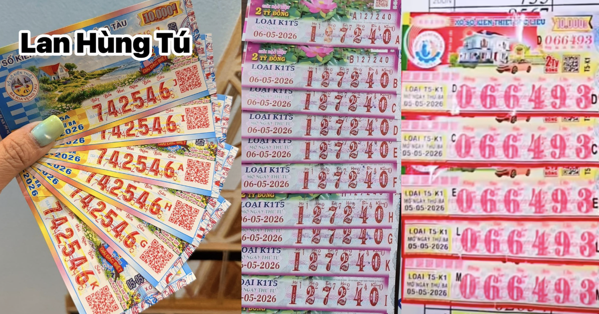 27 vé trúng 54 tỉ xổ số miền Nam: Nam tài xế, nữ tiểu thương… gặp may