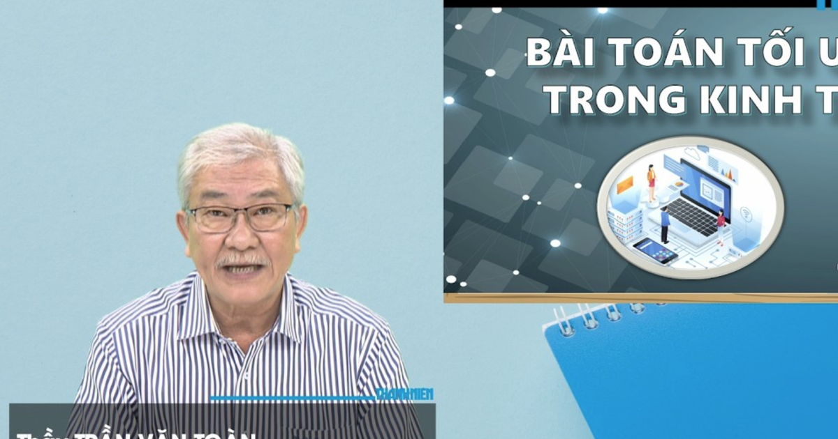 Bí quyết ôn thi tốt nghiệp THPT đạt điểm cao: Bài toán tối ưu trong kinh tế