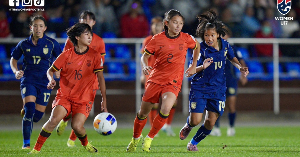 U.17 nữ Thái Lan bị chỉ trích vì thua đậm Trung Quốc 0-6, U.17 nữ Việt Nam được khen ngợi