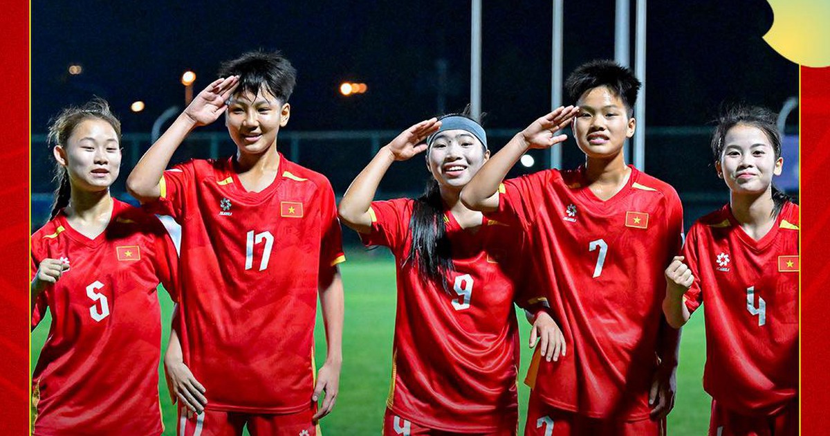 Bảng xếp hạng U.17 nữ Việt Nam mới nhất: Xuất sắc nhì bảng trên Thái Lan, đá tứ kết châu Á khi nào?