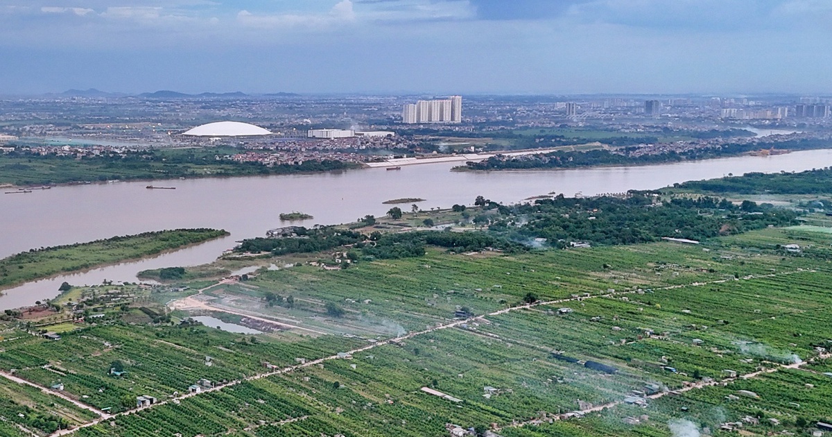 Hà Nội quy hoạch lại toàn bộ khu dân cư ngoài đê sông Hồng