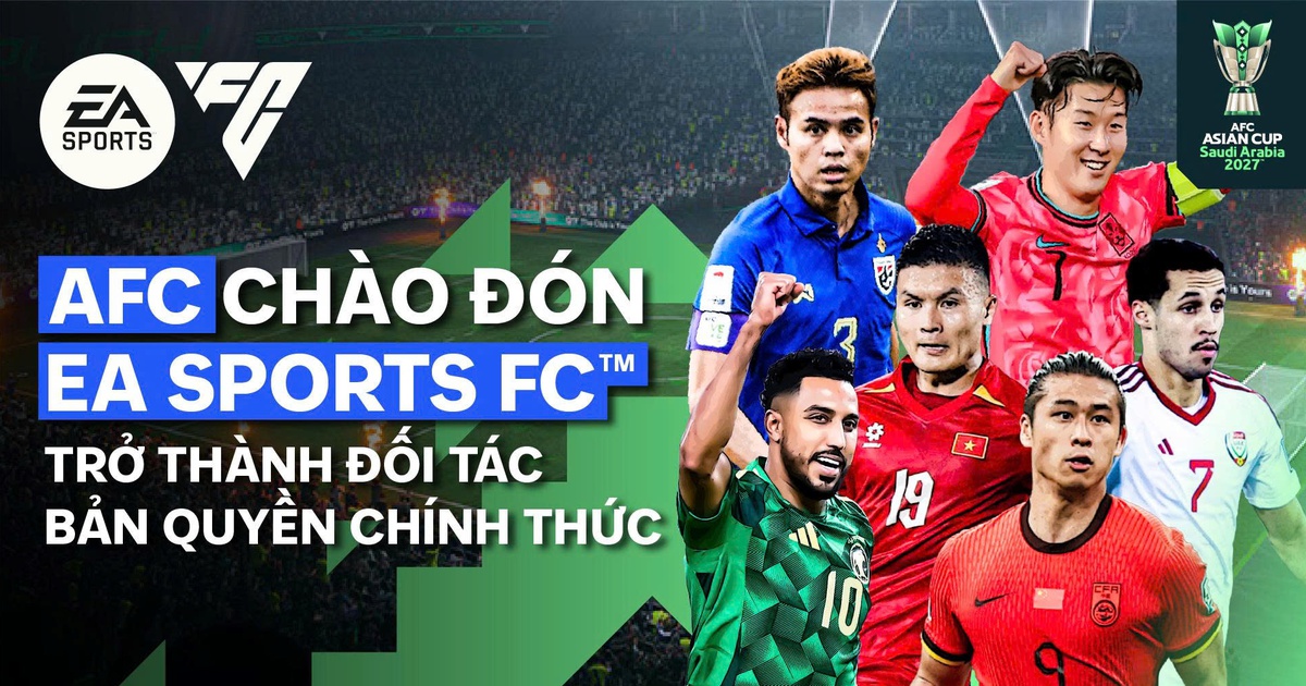 AFC bắt tay EA SPORTS FC, đưa Asian Cup lên nền tảng game đình đám