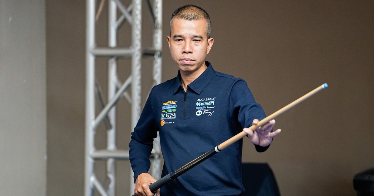 Lịch thi đấu billiards rất hay hôm nay: Trần Quyết Chiến chạm trán đối thủ cực mạnh