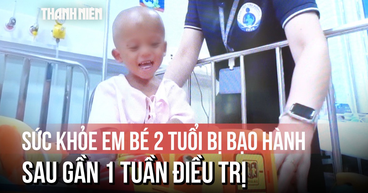 Nụ cười trở lại với bé trai 2 tuổi bị bạo hành dã man sau một tuần điều trị tích cực