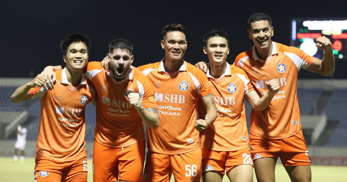 Bảng xếp hạng V-League: CLB Đà Nẵng thoát đáy, HAGL và Becamex TP.HCM cùng... lo
