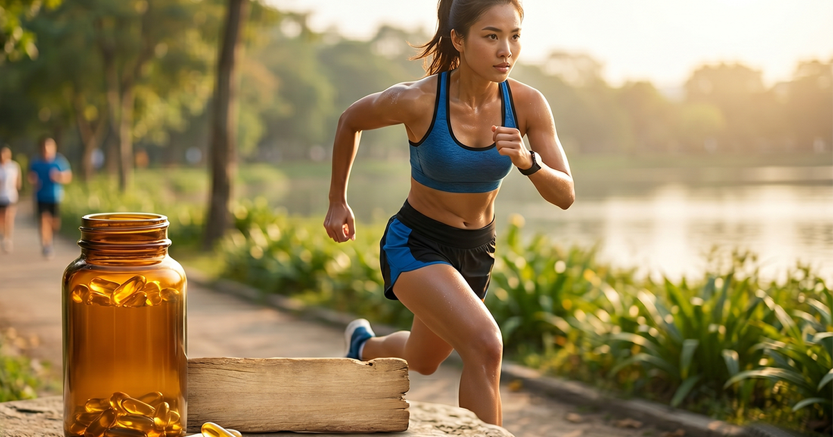 Bổ sung dầu cá omega-3: Thêm tác dụng tích cực cho người thích tập luyện