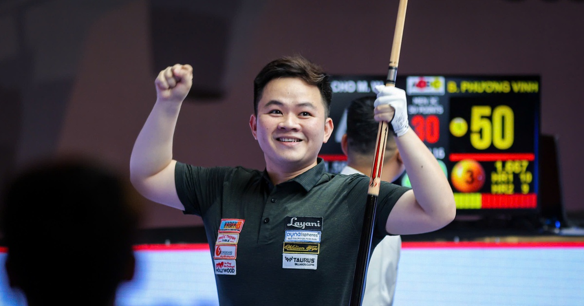 Billiards: Bao Phương Vinh ngược dòng không tưởng thắng số 1 thế giới, Trần Quyết Chiến dừng bước