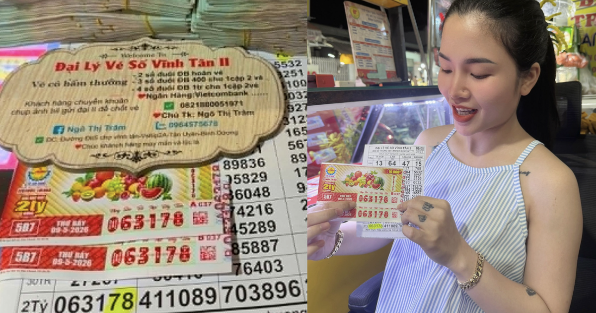 Vợ chồng ở TP.HCM trúng độc đắc xổ số miền Nam, nhận 2,8 tỉ qua chuyển khoản