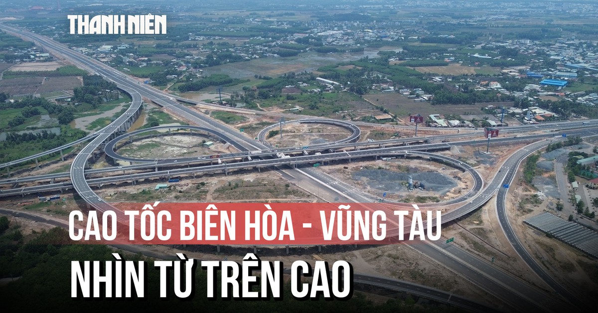 Cận cảnh cao tốc Biên Hòa - Vũng Tàu sắp nối thông toàn tuyến