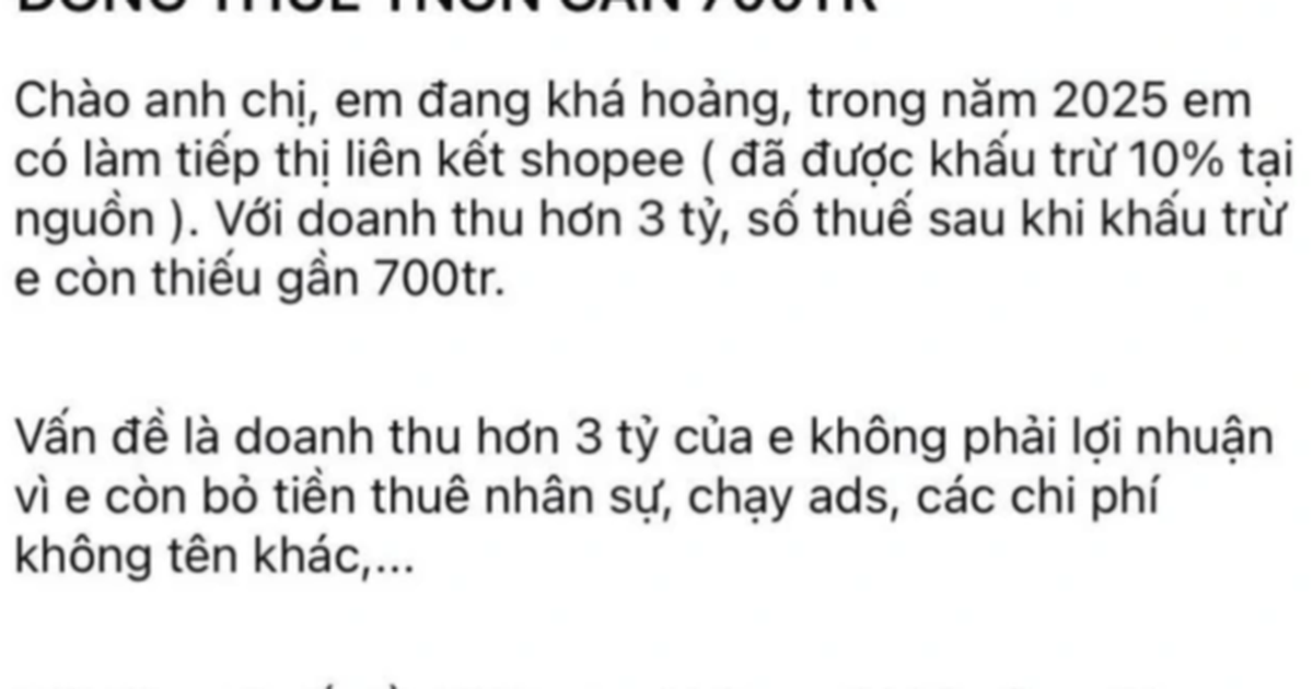 Tá hỏa vì phải nộp thêm thuế 'khủng' khi làm tiếp thị liên kết