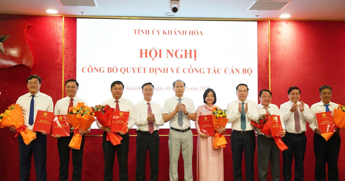 Khánh Hòa điều động, bổ nhiệm nhiều cán bộ chủ chốt