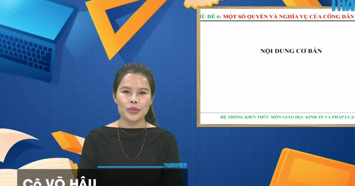 Bí quyết ôn thi tốt nghiệp THPT đạt điểm cao: Quyền và nghĩa vụ của công dân