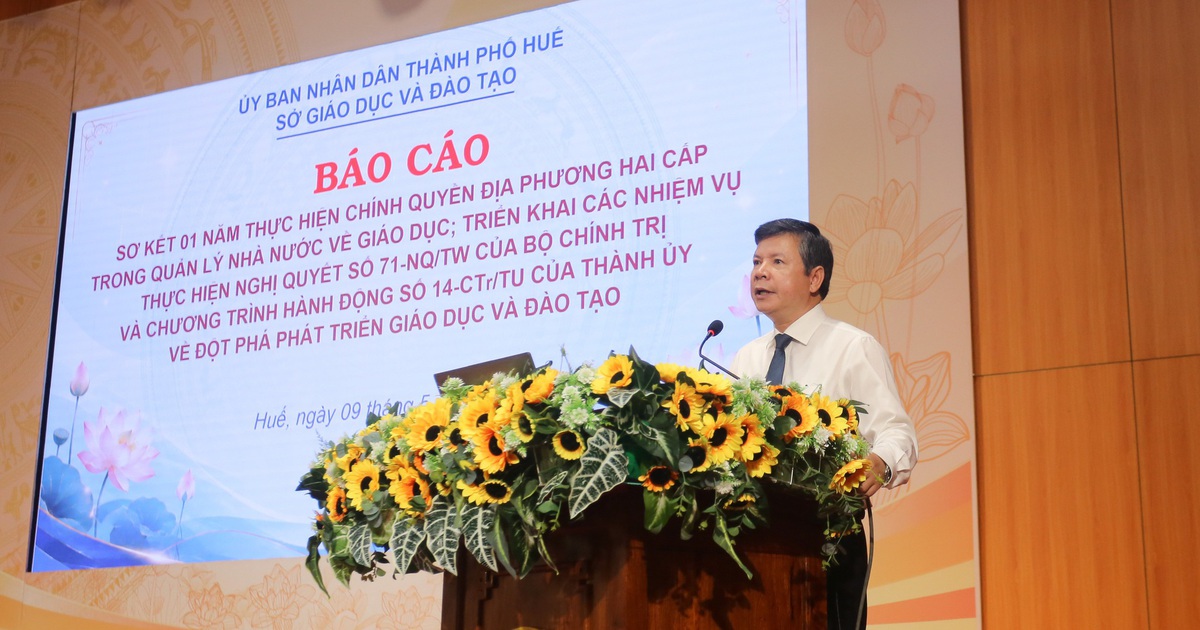 TP.Huế còn thiếu 1.100 giáo viên