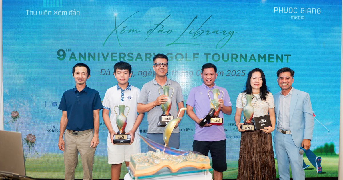 Giải golf gây quỹ mang tri thức đến với trẻ em nghèo nông thôn