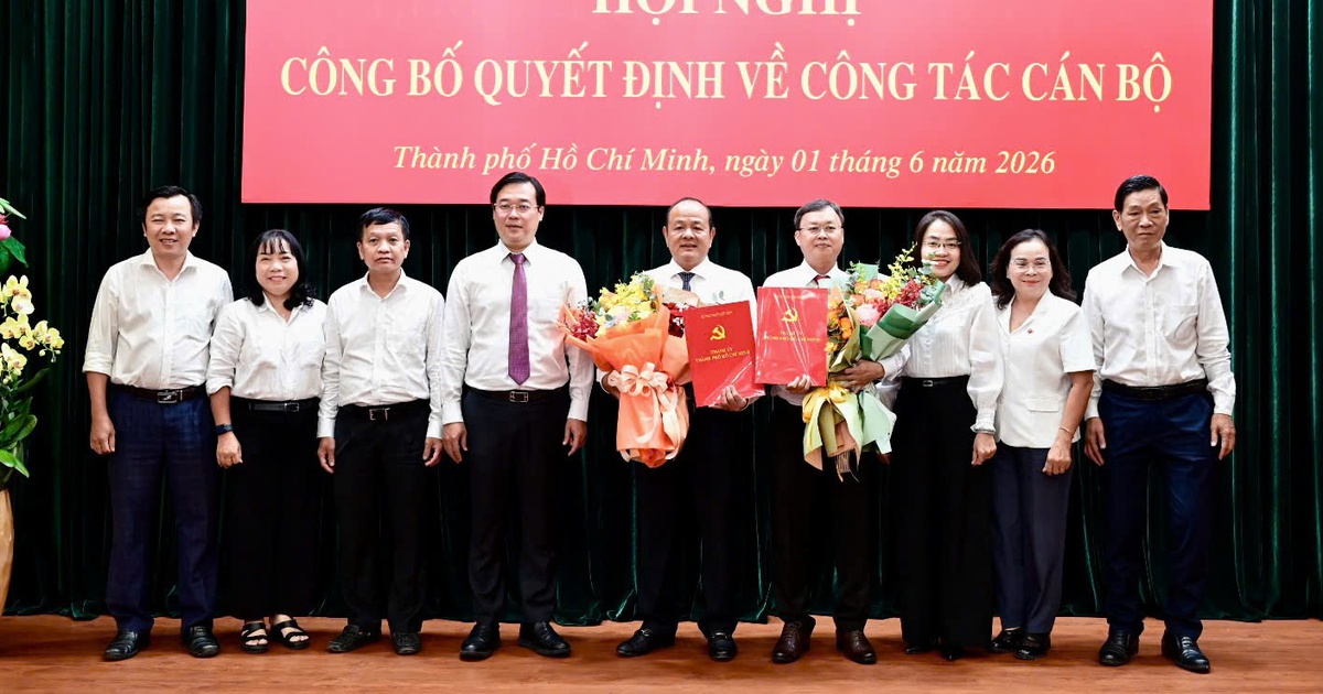 Th&agrave;nh ủy TP.HCM chỉ định B&iacute; thư 2 phường An Kh&aacute;nh, An Ph&uacute; Đ&ocirc;ng