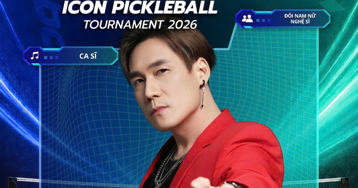 Tiền đạo Mạc Hồng Quân, ca sĩ Khánh Phương tranh tài hấp dẫn tại giải pickleball Babolat