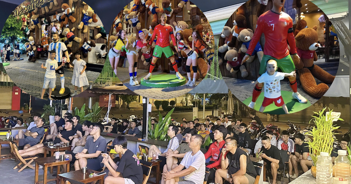 Quán cà phê TP.HCM 'thức' cùng World Cup 2026: Mở cửa 24/7, khách check-in cùng Messi, Ronaldo