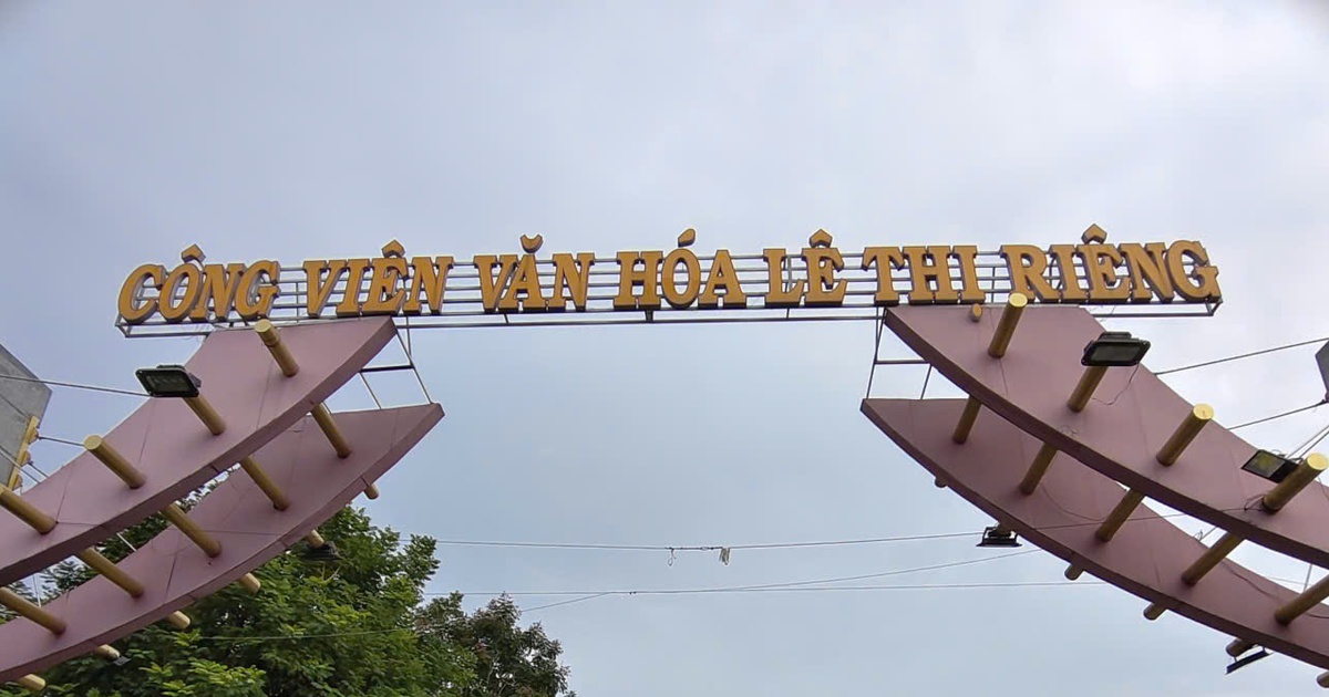 Công viên Lê Thị Riêng: Những ký ức lịch sử dưới lớp đất yên bình