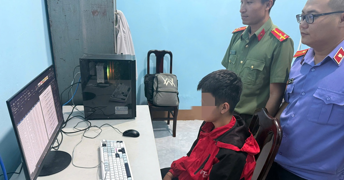 Rao b&aacute;n 20 triệu dữ liệu c&aacute; nh&acirc;n, học sinh lớp 10 bị khởi tố