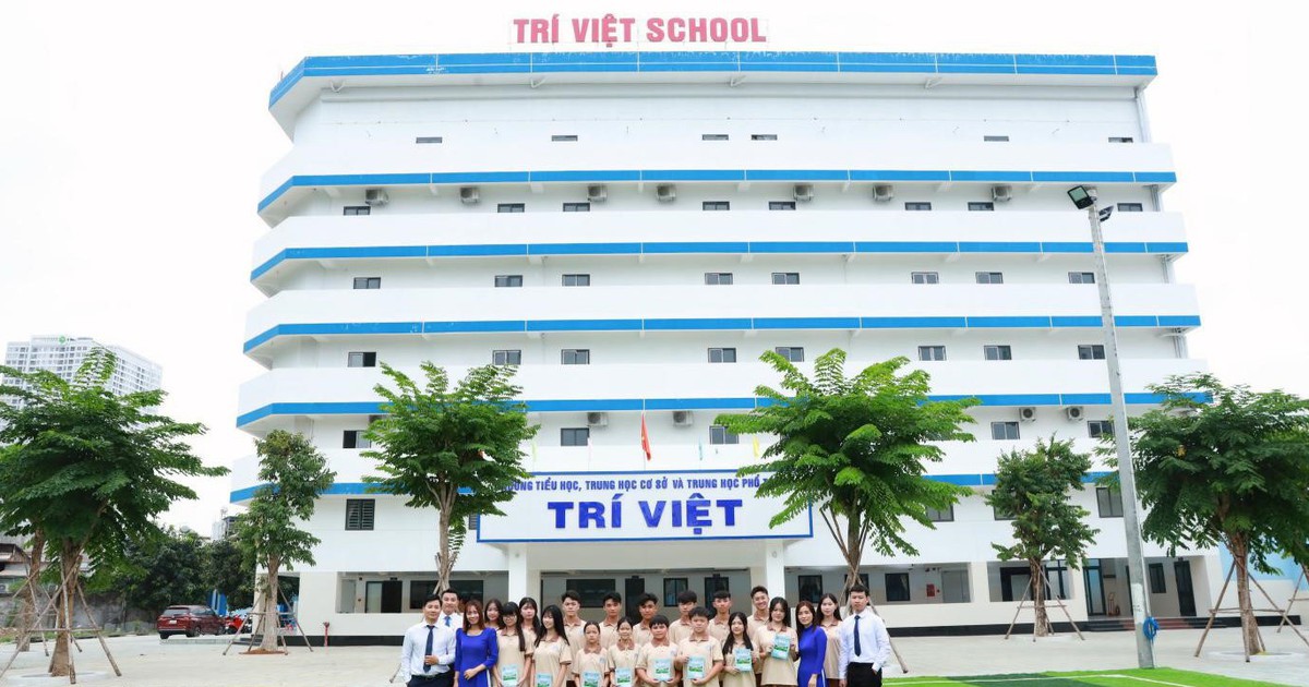Trí Việt School: Ngôi trường có kiến trúc hiện đại nằm trong trung tâm TP.HCM