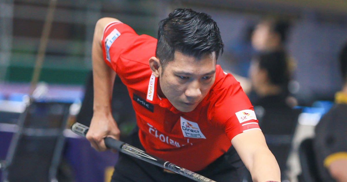 Billiards: Ngược dòng đánh bại nhà vô địch PBA, Ngô Đình Nại thẳng tiến bán kết