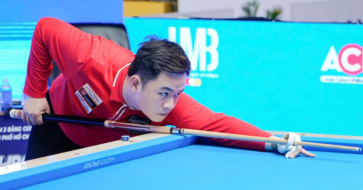 Lịch đấu billiards hôm nay: Bao Phương Vinh xuất trận, Ngô Đình Nại tranh vé chung kết