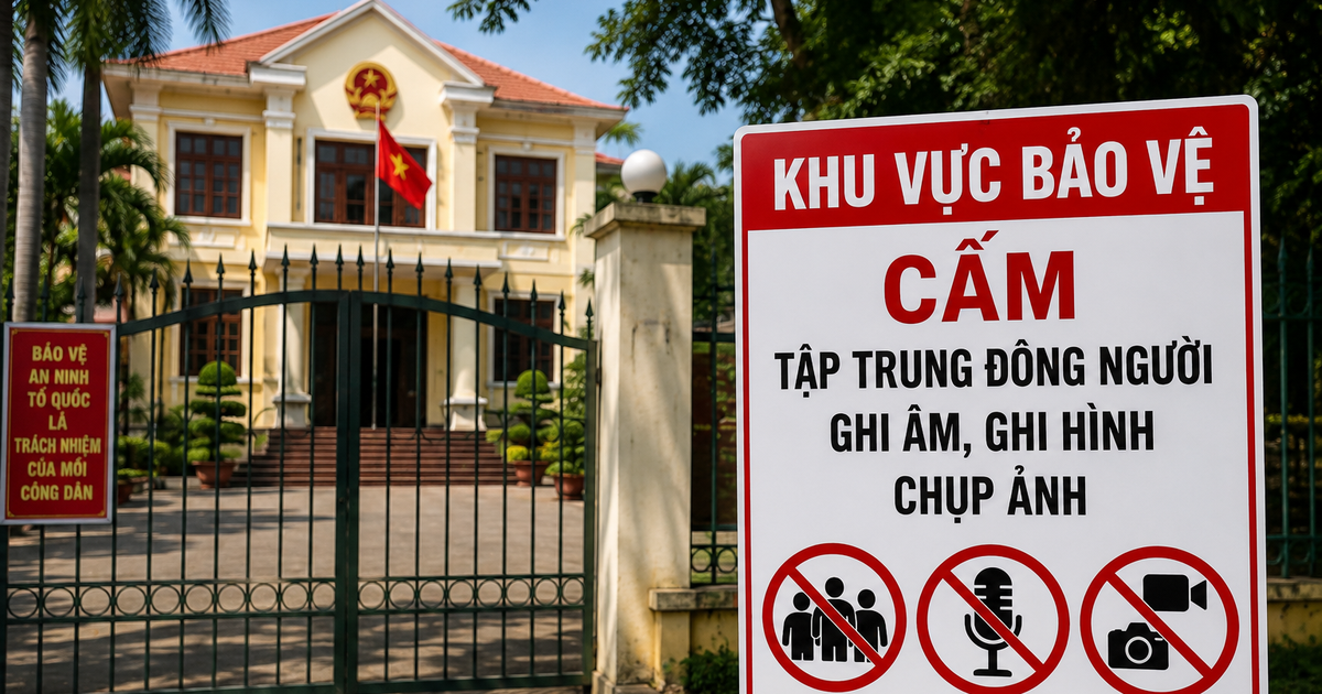 Cà Mau cấm ghi âm, ghi hình tại nhiều khu vực bảo vệ trọng yếu