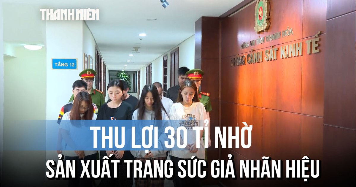 Hai doanh nghiệp giả thương hiệu trang sức, 8 người bị khởi tố