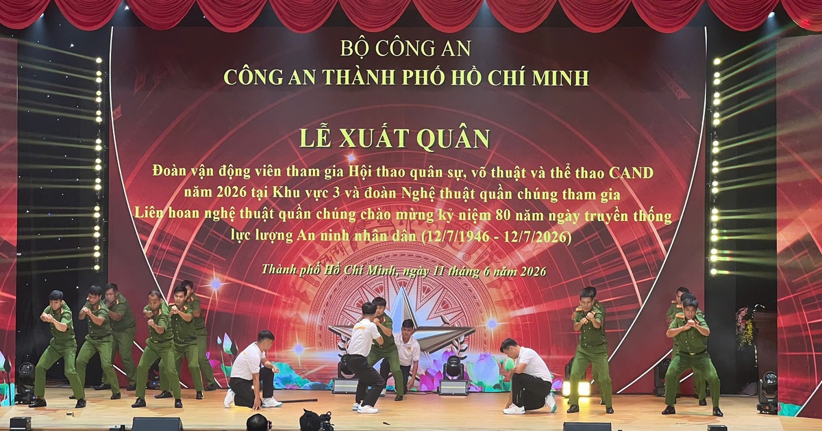 Công an TP.HCM quyết tâm đạt thành tích cao ở giải thể thao, văn nghệ lớn