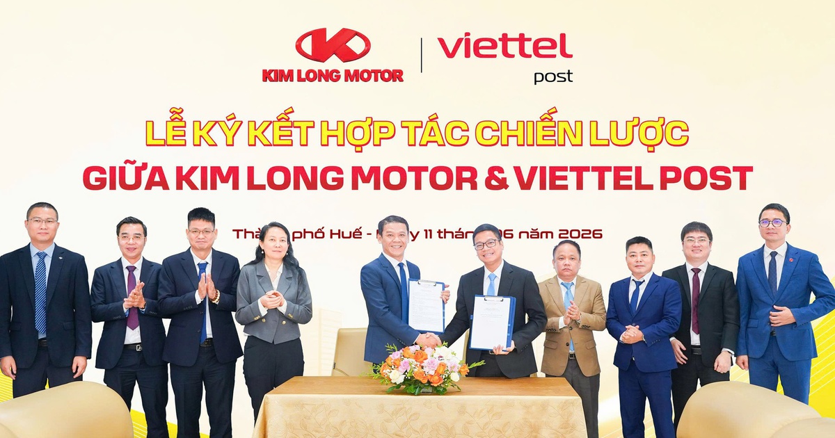 Kim Long Motor v&agrave; Viettel Post k&yacute; kết hợp t&aacute;c chiến lược to&agrave;n diện