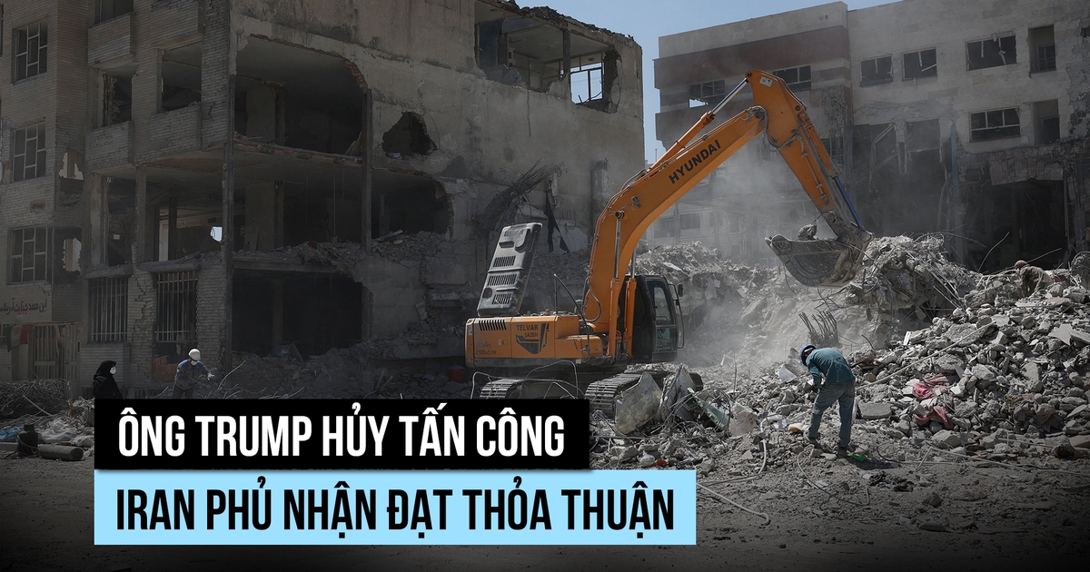 Ông Trump hủy tấn công vì 'sắp đạt thỏa thuận', Iran phủ nhận