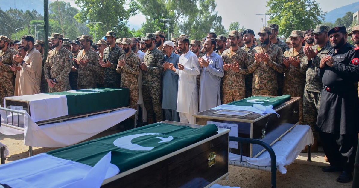Trực thăng quân sự Pakistan rơi ở Kashmir, 22 quân nhân thiệt mạng