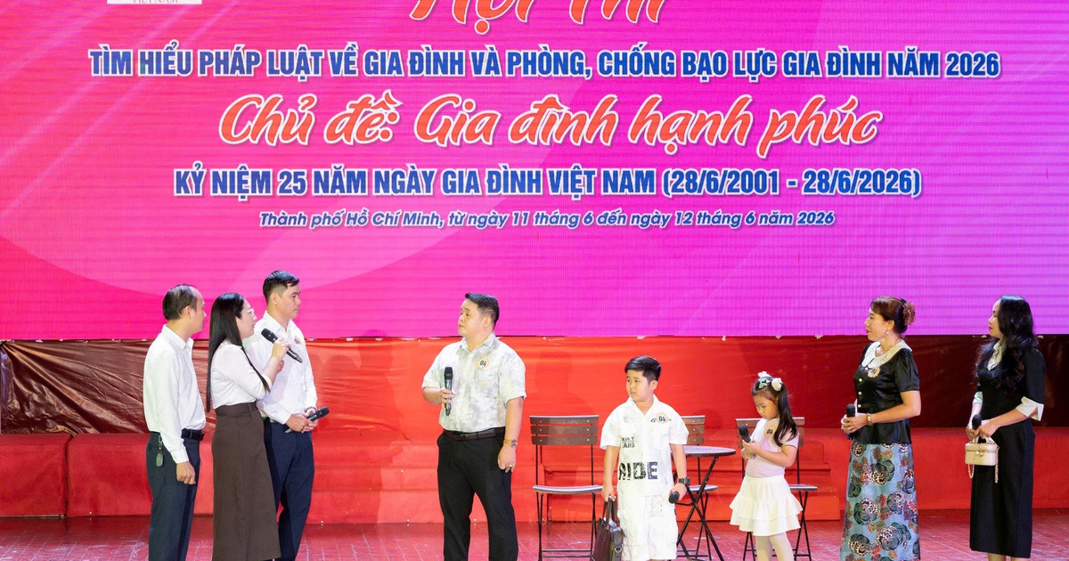 TP.HCM: 152 đội thi t&igrave;m hiểu ph&aacute;p luật về ph&ograve;ng chống bạo lực gia đ&igrave;nh