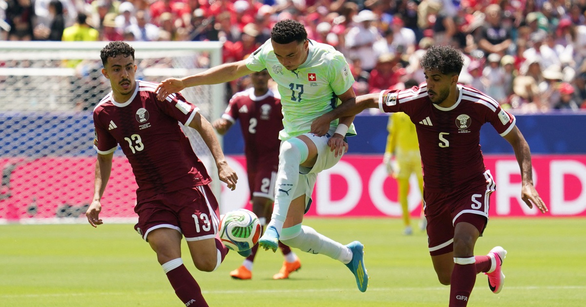 World Cup 2026: Bị cầm hòa 1-1, Thụy Sĩ ôm hận trước đòn trừng phạt của Qatar ở phút 90+5