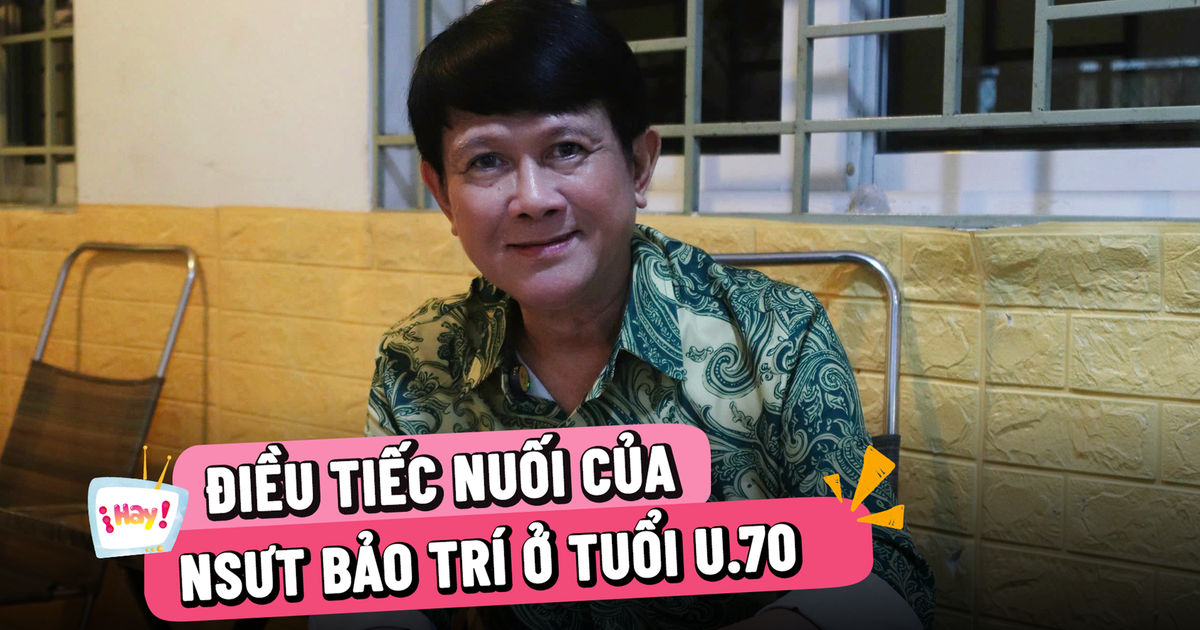 Cuộc sống của NSƯT Bảo Trí ở tuổi U.70