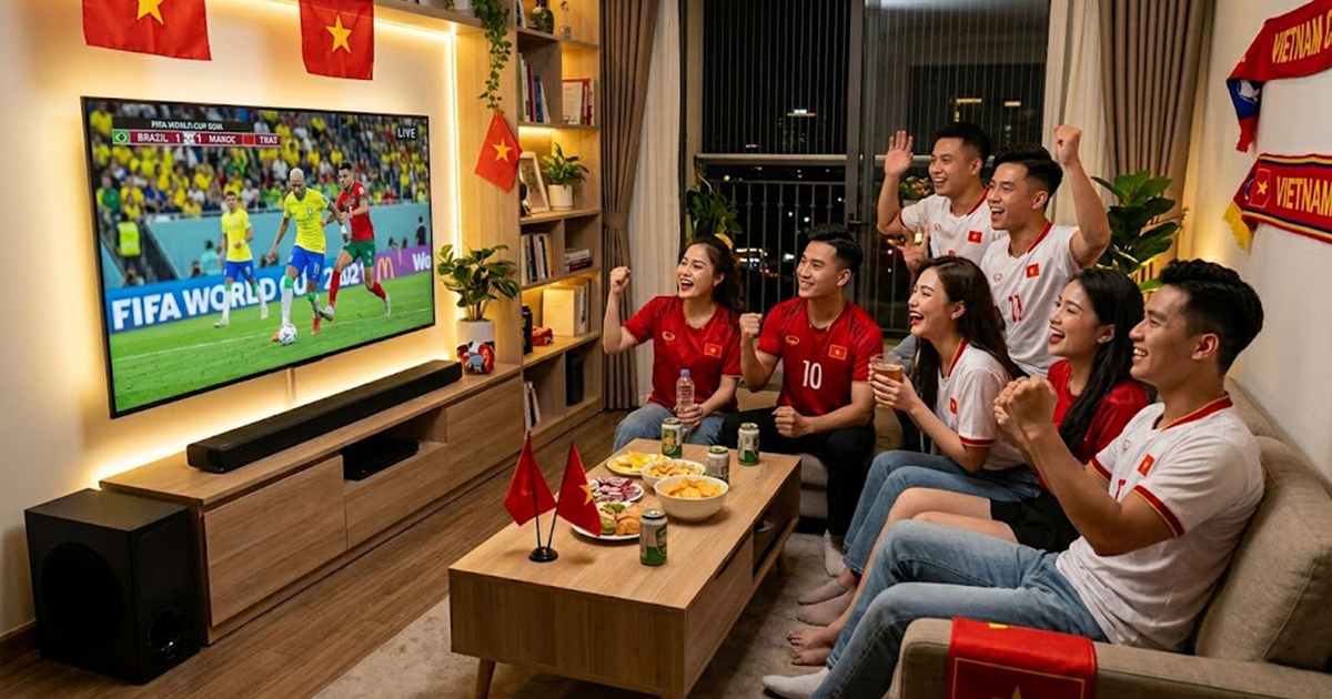 Thiết lập quan trọng khi xem bóng đá với loa soundbar