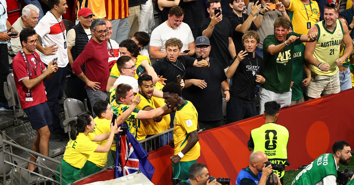 Báo châu Âu sửng sốt khi Úc quật ngã Thổ Nhĩ Kỳ: 'Địa chấn World Cup 2026'