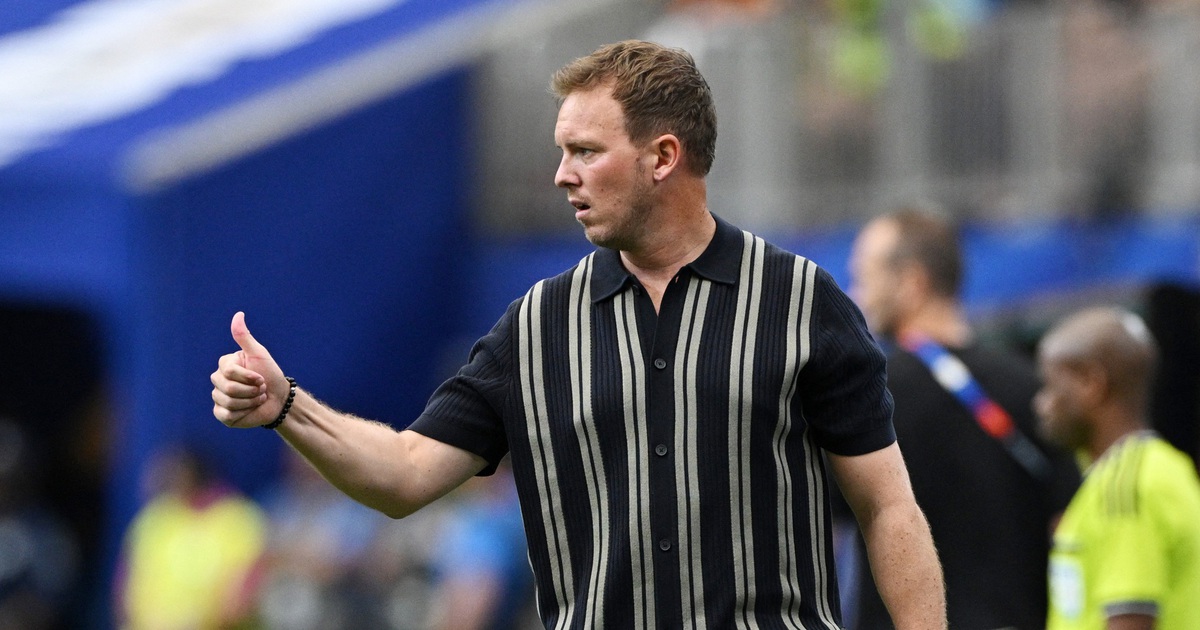 HLV Nagelsmann nói gì về hành động khó hiểu ở trận ra quân của đội tuyển Đức?